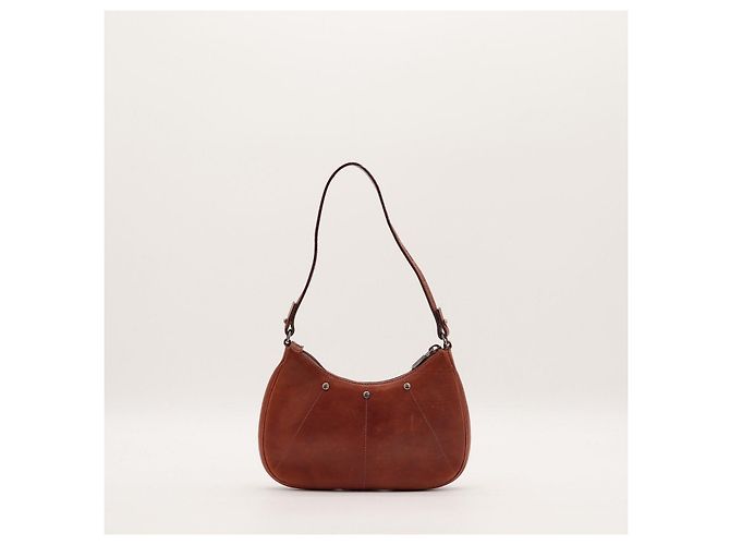 Borsa a tracolla Yves Saint Laurent YSL Monogram Marrone - vista 3