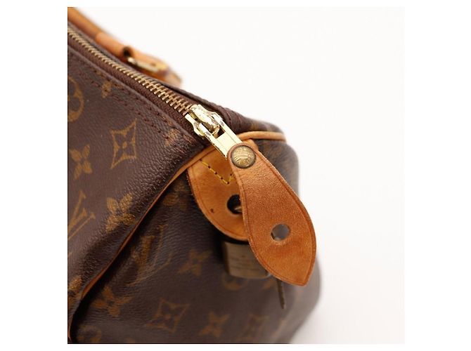 Sac à main Louis Vuitton Speedy 30 Monogram Canvas Marron Monogramme - vue 10