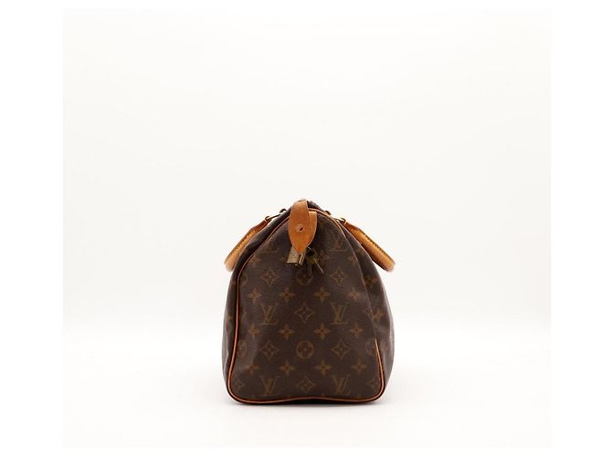 Sac à main Louis Vuitton Speedy 30 Monogram Canvas Marron Monogramme - vue 3