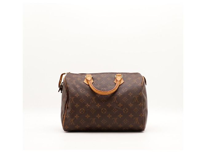 Sac à main Louis Vuitton Speedy 30 Monogram Canvas Marron Monogramme - vue 4