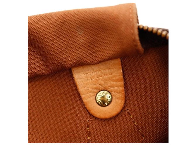 Sac à main Louis Vuitton Speedy 30 Monogram Canvas Marron Monogramme - vue 8