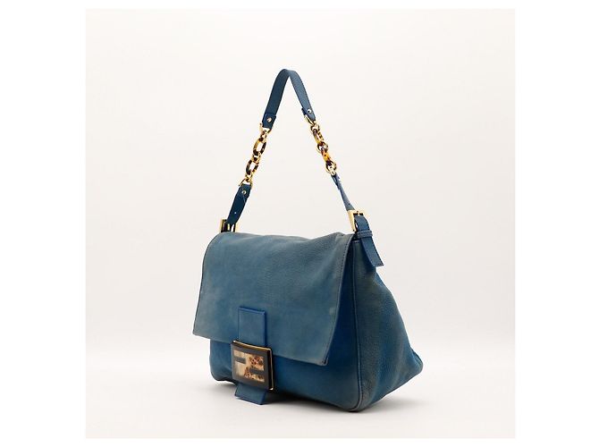 Bolso Fendi Baguette Azul - vista 2