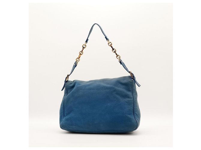 Bolso Fendi Baguette Azul - vista 3
