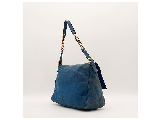 Bolso Fendi Baguette Azul - vista 4