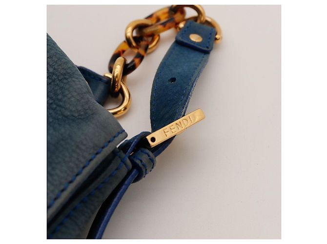 Bolso Fendi Baguette Azul - vista 8