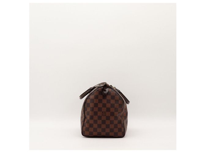 Louis Vuitton Speedy 30 Damier Ebene Canvas Handtasche Braun - Ansicht 3