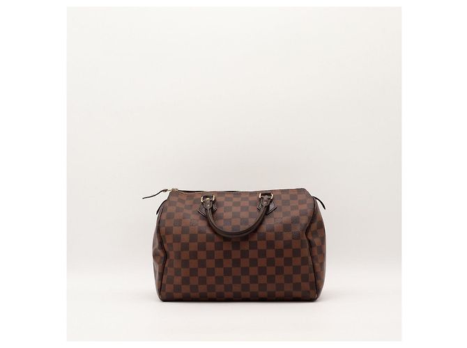Louis Vuitton Speedy 30 Damier Ebene Canvas Handtasche Braun - Ansicht 4