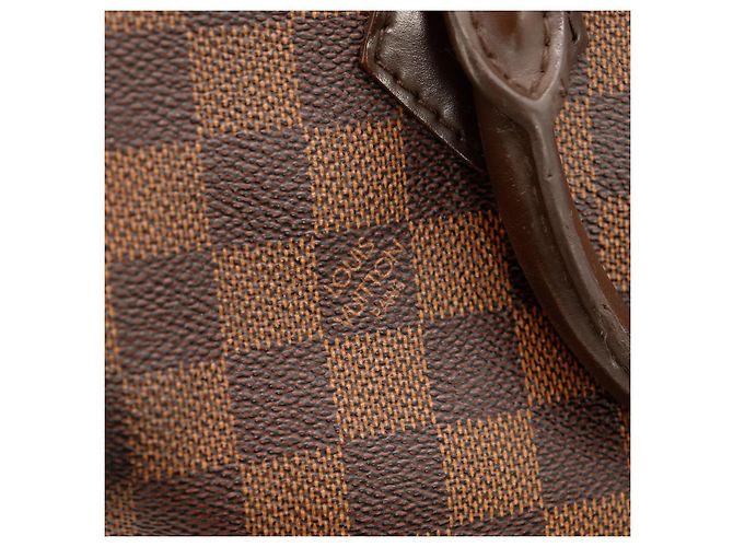Louis Vuitton Speedy 30 Damier Ebene Canvas Handtasche Braun - Ansicht 9