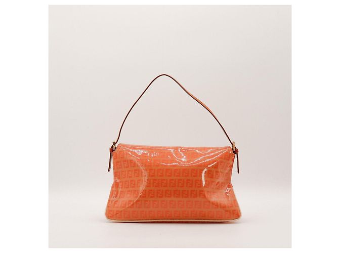 Bolsa Fendi Zucca Baguette Laranja - vista 3