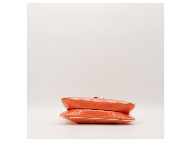 Bolsa Fendi Zucca Baguette Laranja - vista 5