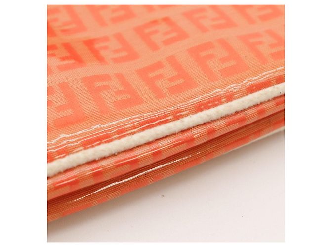 Bolsa Fendi Zucca Baguette Laranja - vista 9