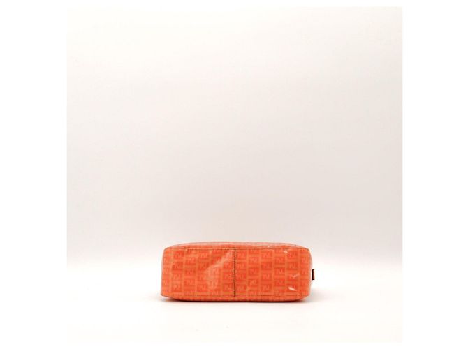 Bolsa Baguette Fendi Zucca Laranja - vista 5
