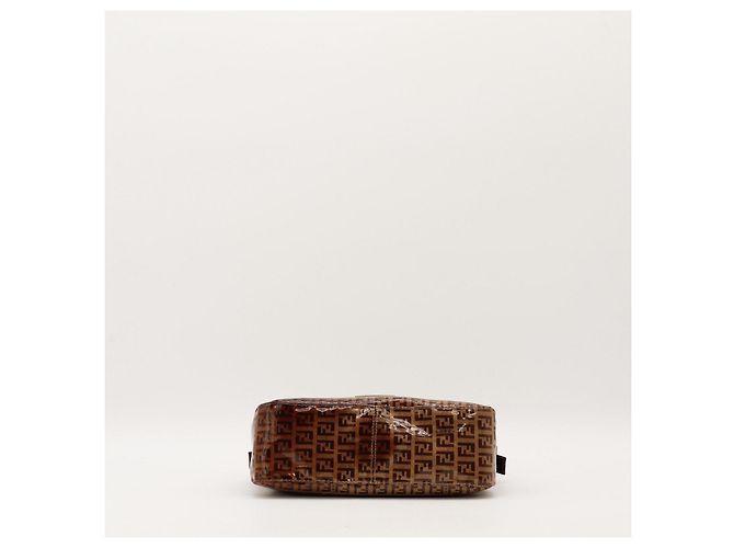 Fendi Zucca Monogram Schultertasche Braun - Ansicht 5