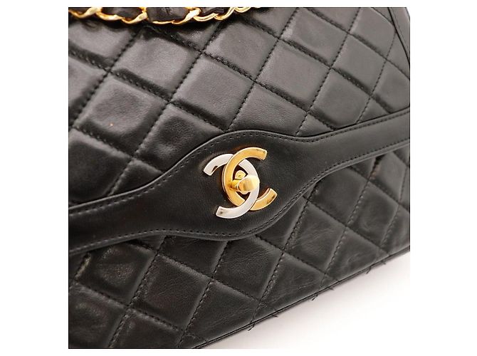 Chanel Classic Flap Bag Medium Schwarz - Ansicht 7