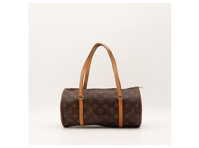 Bolso Louis Vuitton Monogram Papillon 30 Castaño Monograma - vista 3