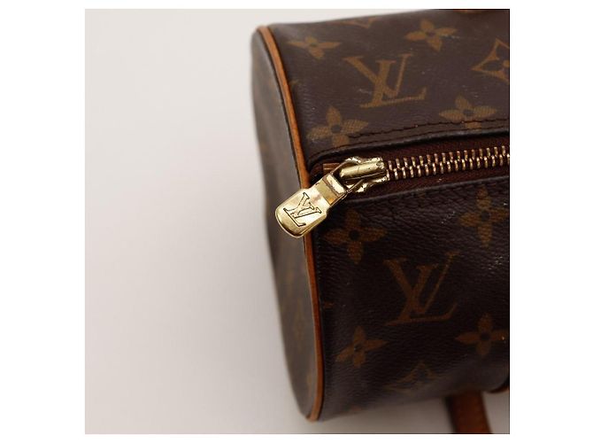 Bolso Louis Vuitton Monogram Papillon 30 Castaño Monograma - vista 7