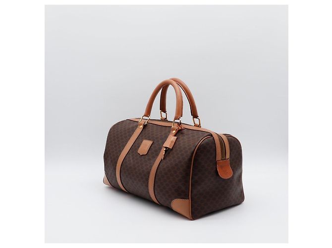 Céline Vintage Boston Bag Monogram Canvas Braun - Ansicht 2