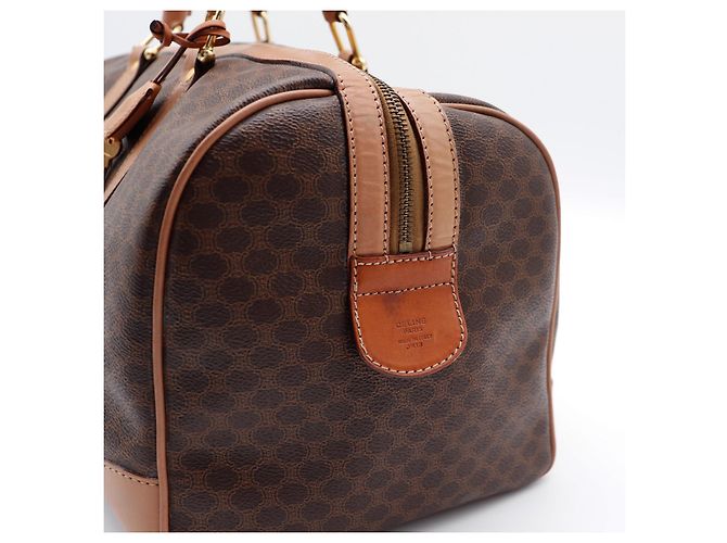 Céline Vintage Boston Bag Monogram Canvas Braun - Ansicht 8