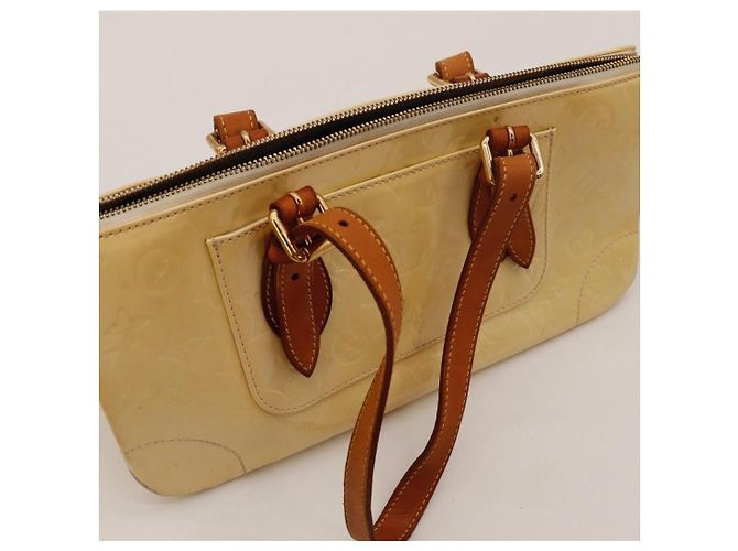Louis Vuitton Monogram Vernis Reade PM Tasche Beige - Ansicht 6