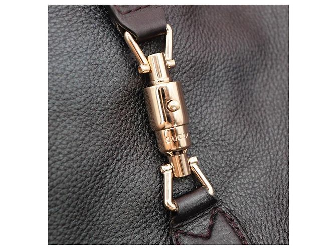 Gucci Jackie Hobo-Tasche Schwarz - Ansicht 8