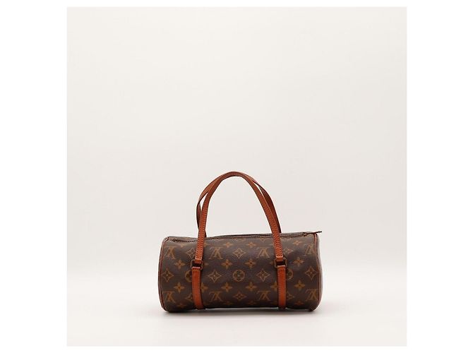 Bolsa de mão Louis Vuitton Papillon 30 Monogram Canvas Marrom Monograma - vista 3