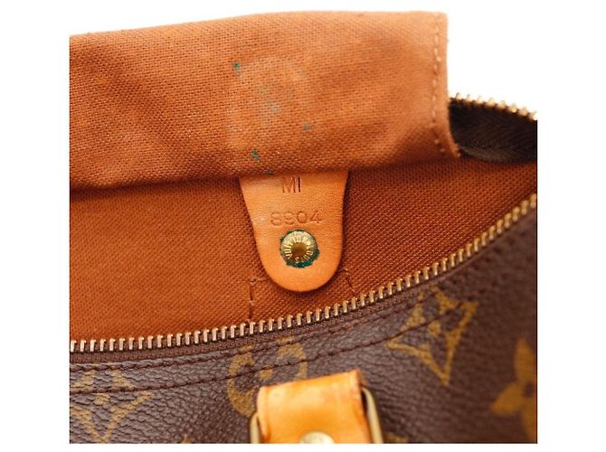 Bolso Louis Vuitton Speedy 30 Monogram Canvas Castaño Monograma - vista 8