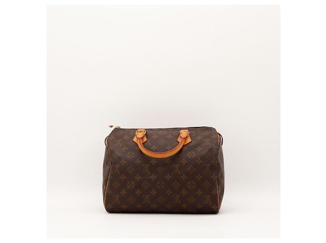 Bolso Louis Vuitton Speedy 30 Monogram Canvas Castaño Monograma - vista 4