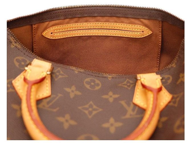 Bolso Louis Vuitton Speedy 30 Monogram Canvas Castaño Monograma - vista 8
