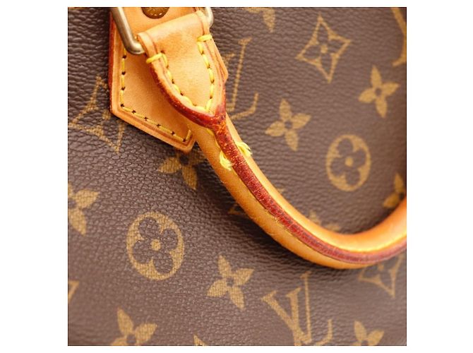 Bolsa Louis Vuitton Speedy 30 Monogram Canvas Marrom Monograma - vista 11