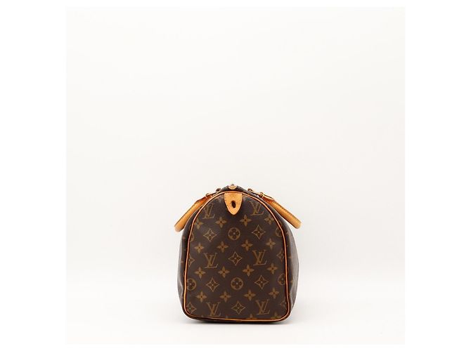 Bolsa Louis Vuitton Speedy 30 Monogram Canvas Marrom Monograma - vista 3