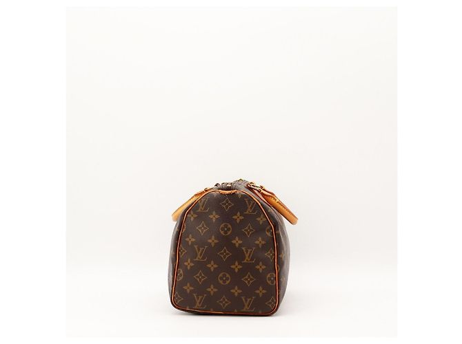 Bolsa Louis Vuitton Speedy 30 Monogram Canvas Marrom Monograma - vista 5