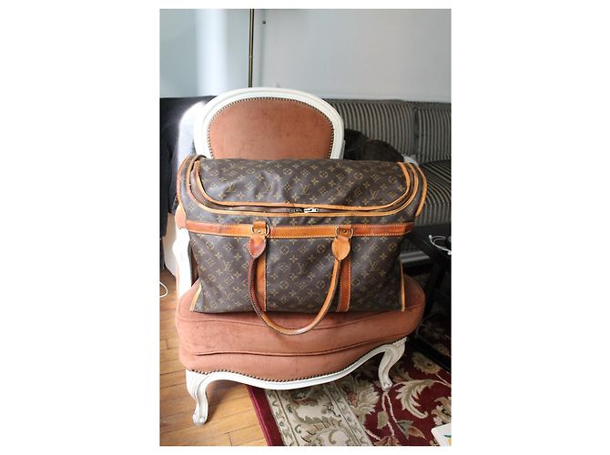Louis Vuitton Monogram Reisetasche Braun Monogramm - Ansicht 3