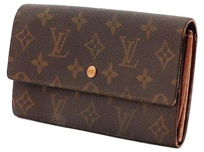Portafoglio lungo Louis Vuitton Monogram Canvas Marrone - vista 2