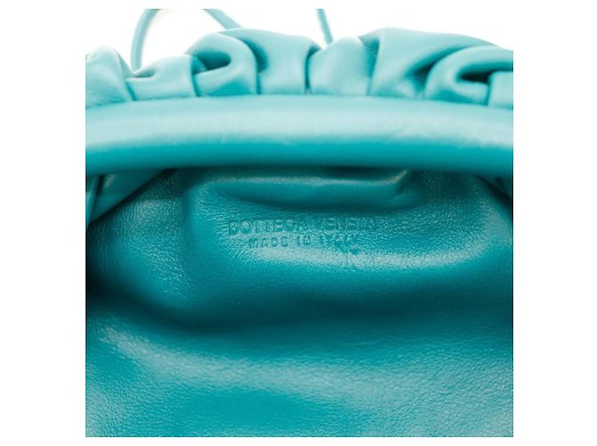 Bottega Veneta The Pouch Clutch-Tasche Türkis - Ansicht 9