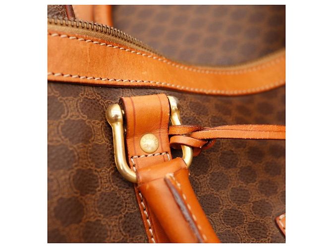 Céline Sac Weekender Celine Macadam Marron - vue 7