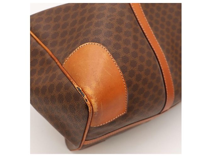 Céline Sac Weekender Celine Macadam Marron - vue 8