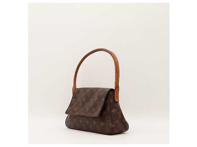 Bolso Pochette Accessoires de lona Monogram Louis Vuitton Castaño - vista 2