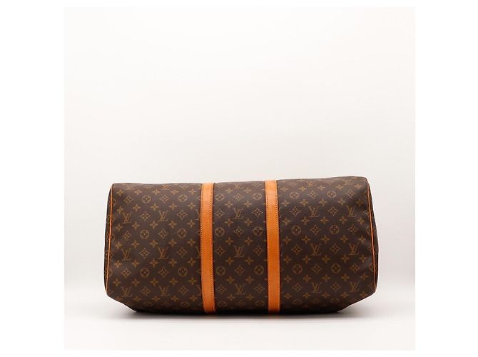 Borsa da viaggio Louis Vuitton Keepall 55 Monogram Canvas Marrone Monogramma - vista 5