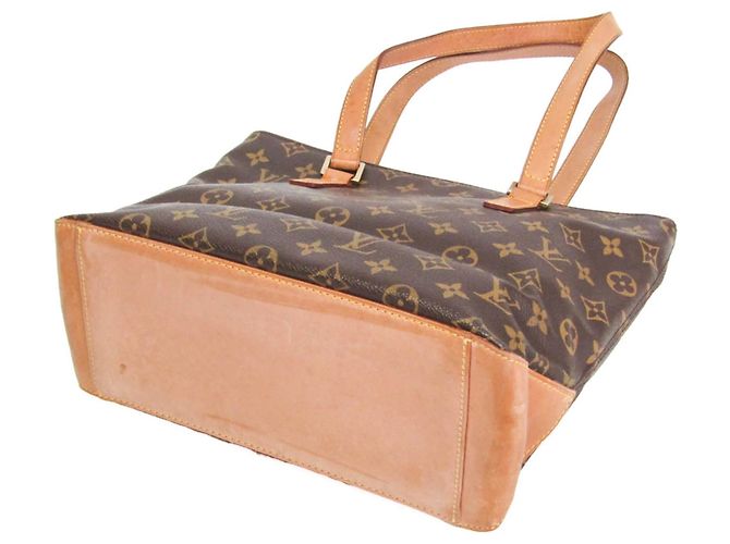 Bolso Tote Louis Vuitton Monogram Cabas Piano para mujer Castaño - vista 2