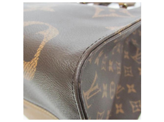Louis Vuitton Monogram Reverse On The Go GM M45320 Tote Bag Braun Beige - Ansicht 6