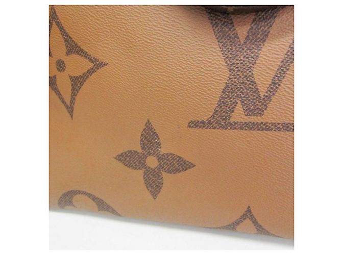 Louis Vuitton Monogram Reverse On The Go GM M45320 Tote Bag Braun Beige - Ansicht 8
