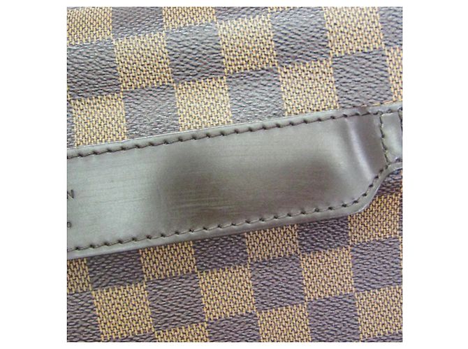 Bolso Messenger Louis Vuitton Damier Shelton MM Castaño Damier ebene - vista 14