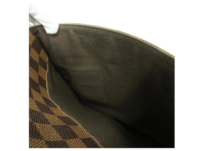 Bolso Messenger Louis Vuitton Damier Shelton MM Castaño Damier ebene - vista 15