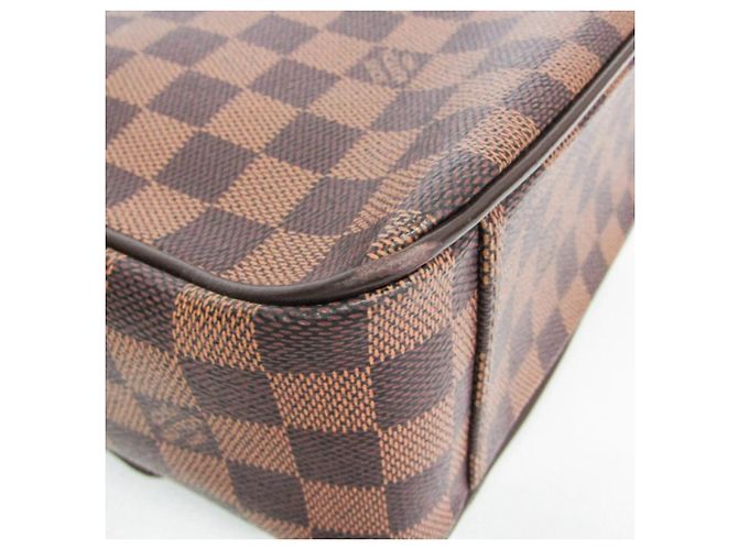 Bolso Messenger Louis Vuitton Damier Shelton MM Castaño Damier ebene - vista 4