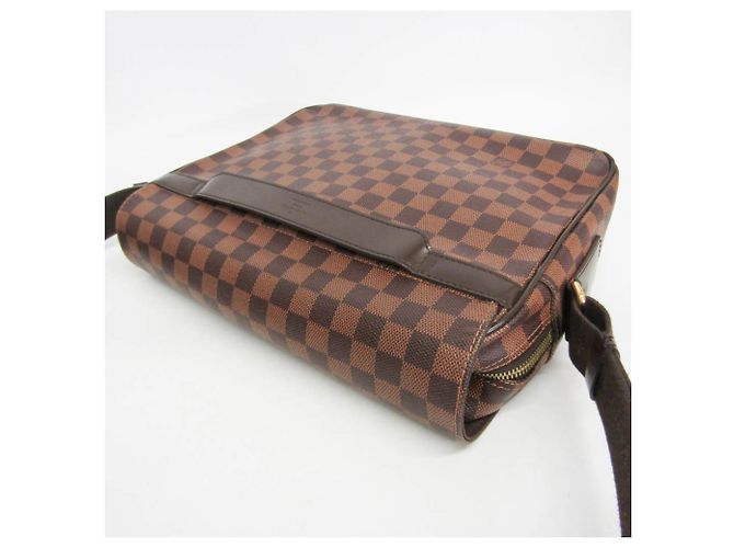 Bolso Messenger Louis Vuitton Damier Shelton MM Castaño Damier ebene - vista 7