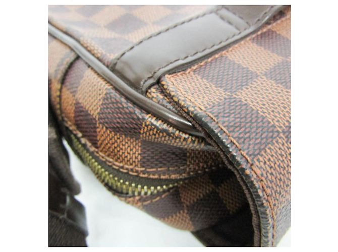 Bolso Messenger Louis Vuitton Damier Shelton MM Castaño Damier ebene - vista 8