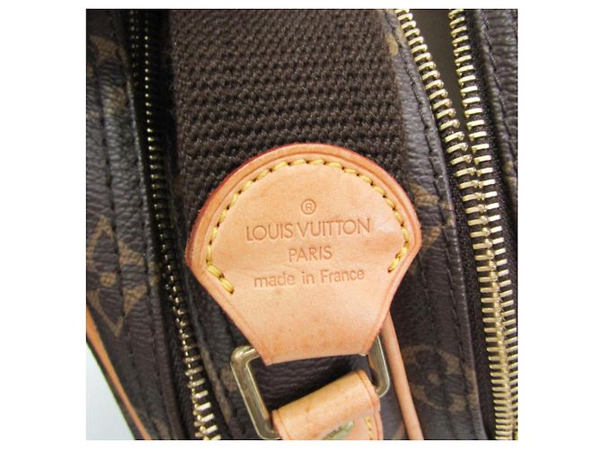 Borsa a tracolla Louis Vuitton Monogram Reporter PM M45254 da donna Marrone - vista 15