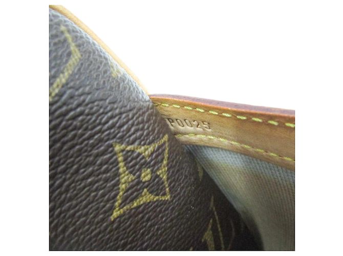 Borsa a tracolla Louis Vuitton Monogram Reporter PM M45254 da donna Marrone - vista 16