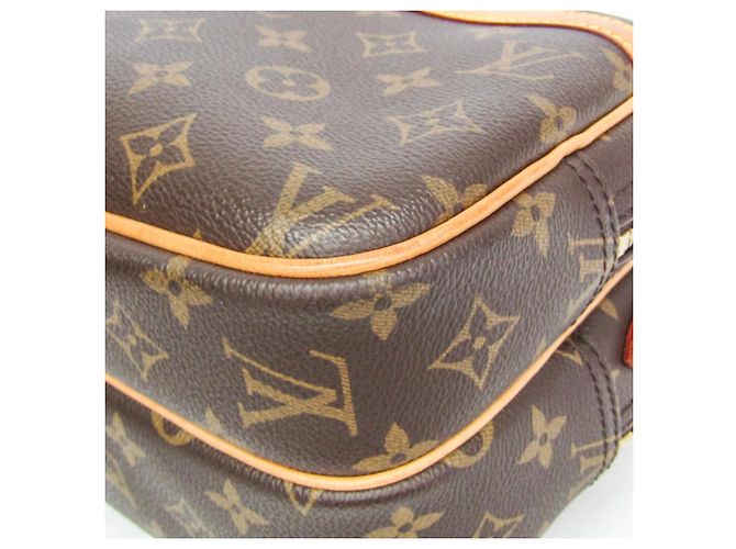 Borsa a tracolla Louis Vuitton Monogram Reporter PM M45254 da donna Marrone - vista 4