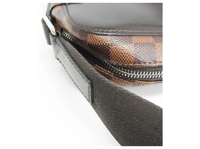 Borsa a tracolla Louis Vuitton Damier Jake Marrone Damier ebene - vista 12